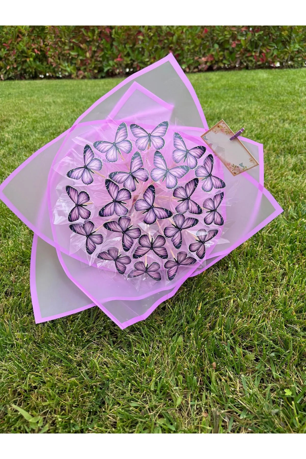 AMOR NOVA LED Işıklı Kelebek Buketi