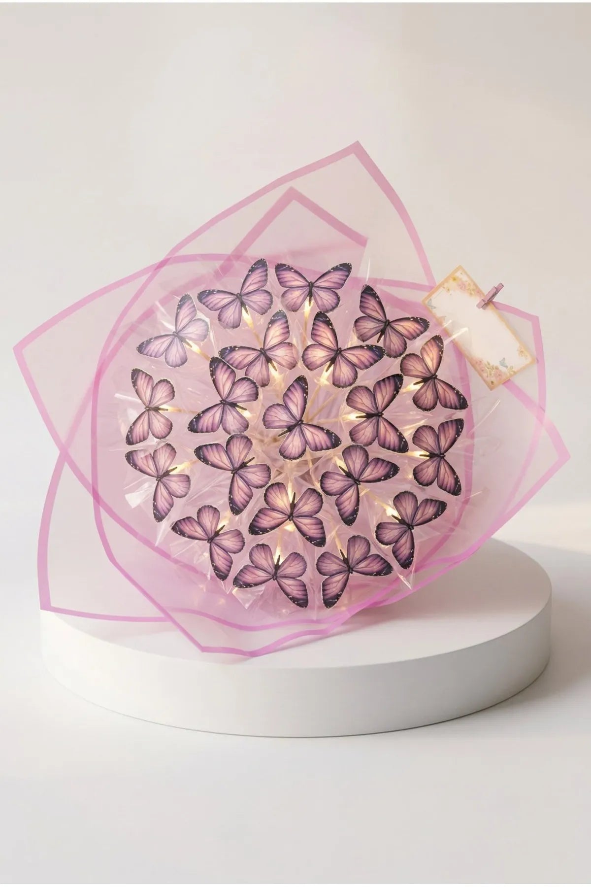 AMOR NOVA LED Işıklı Kelebek Buketi